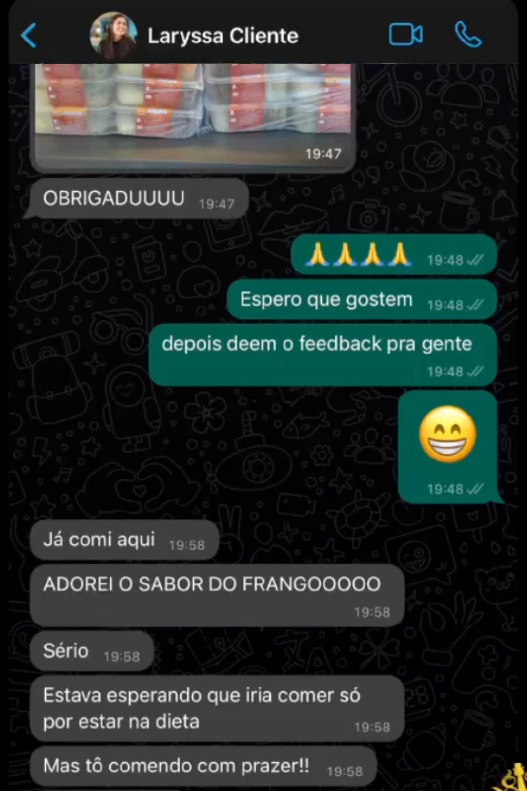 Depoimento cliente